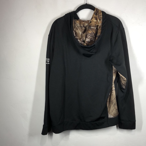 Toro black and camouflage zip up hooded sweatshirt size large - Picture 7 of 11